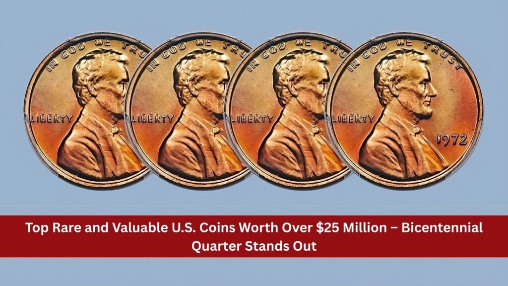 Top Rare and Valuable U.S. Coins Worth Over $25 Million – Bicentennial Quarter Stands Out