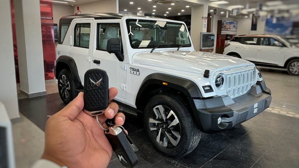 Mahindra Thar ROXX Launched in a More Aggressive Look with Great Features and Powerful Engine